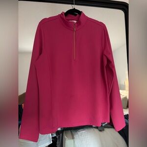 Lady Hagen women’s Pink Quilted zip jacket .